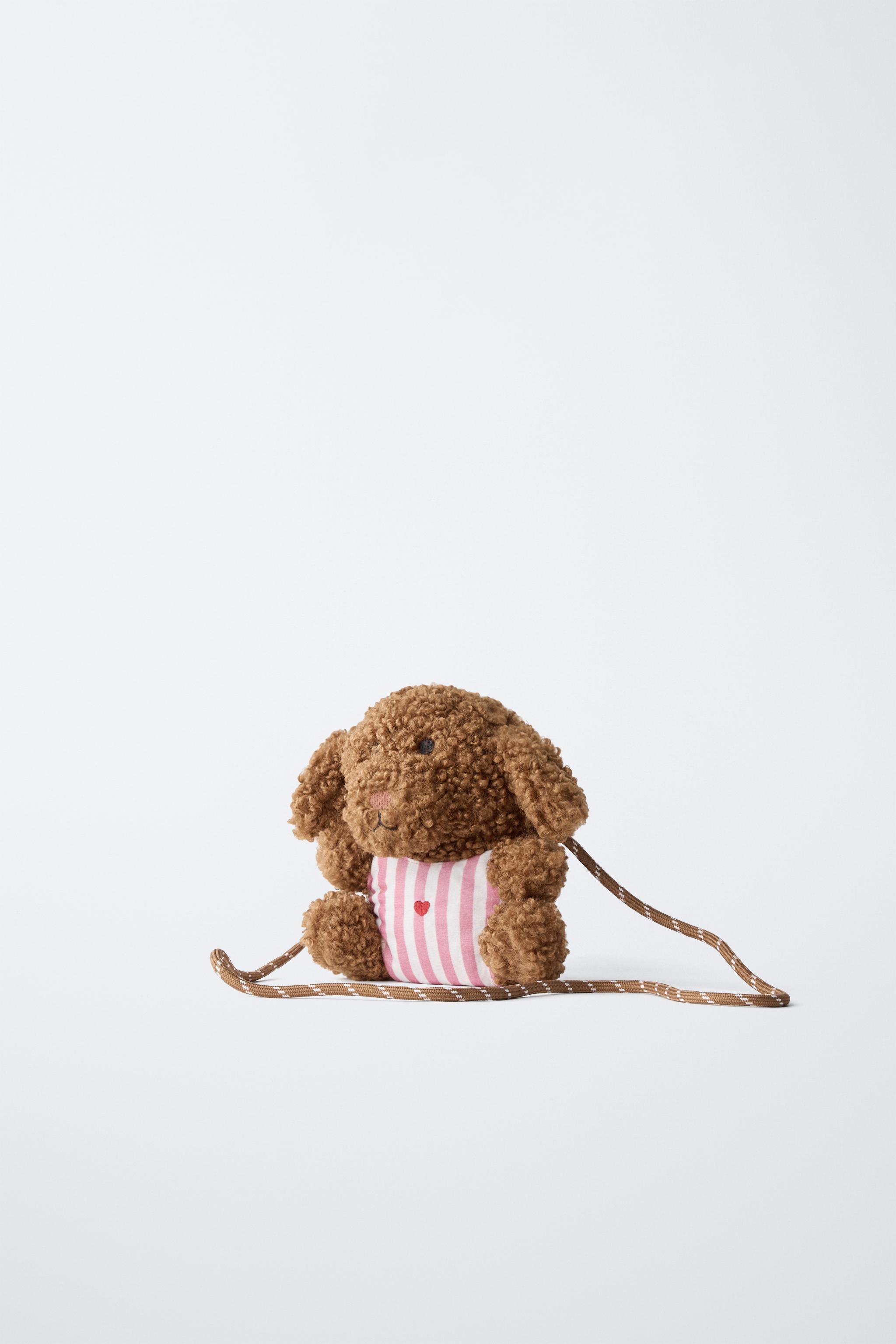 PLUSH PUPPY CROSSBODY BAG